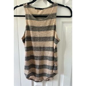 Twenty Stripe Small Cotton Tank Top